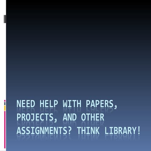 Library study2 | PPTX