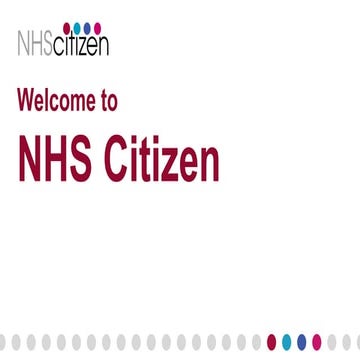 NHS Citizen system description (short)