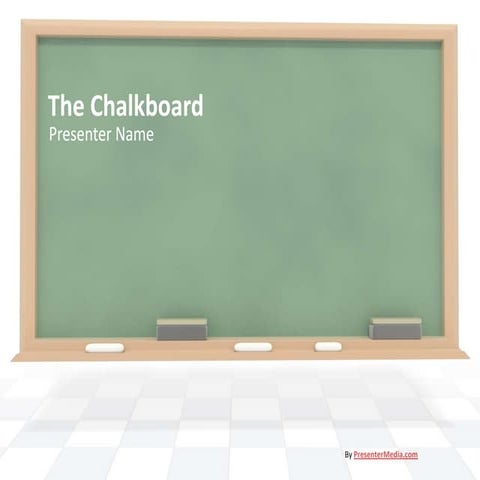 Blackboard.ppt template