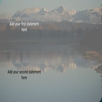 Animated presentation