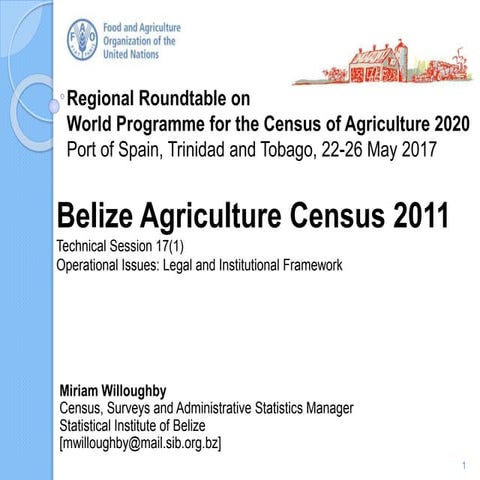 Belize_Presentation on Techinical Session 17(1)