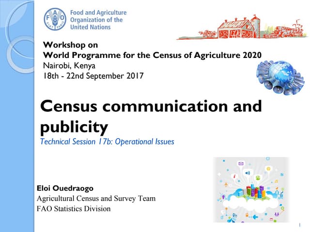 Census communication and publicity