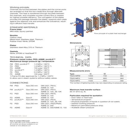 Ts20 alfa laval | PDF