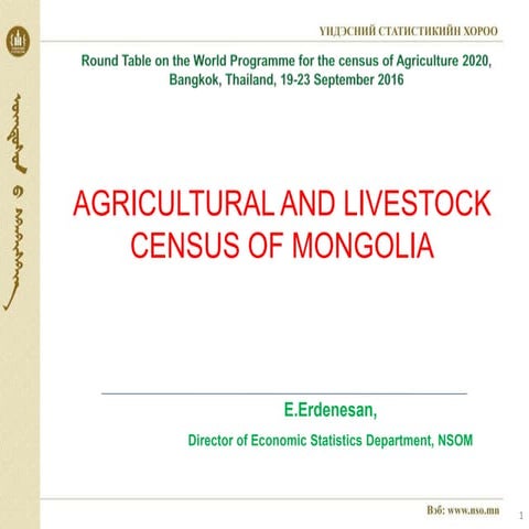 Mongolia - Livestock