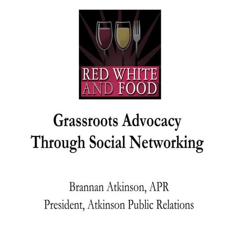 Red White and Food Social Media Case Study