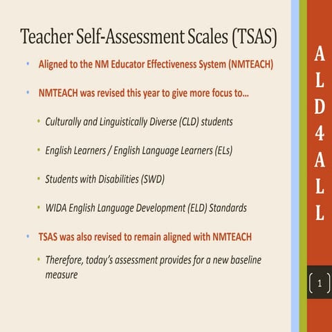 ALD4ALL TSAS PowerPoint 20150922