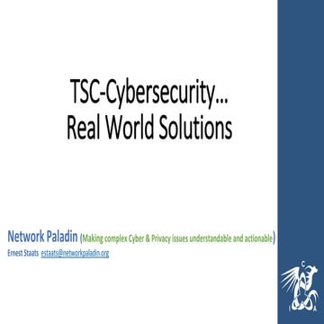Tsc2021 cyber-issues