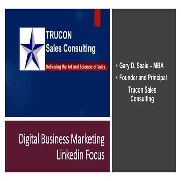 TSC linkedin  comprehensive business  marketing