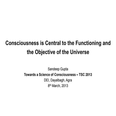 THE IMPORTANCE OF AWARENESS AND CONSCIOUSNESS | PDF