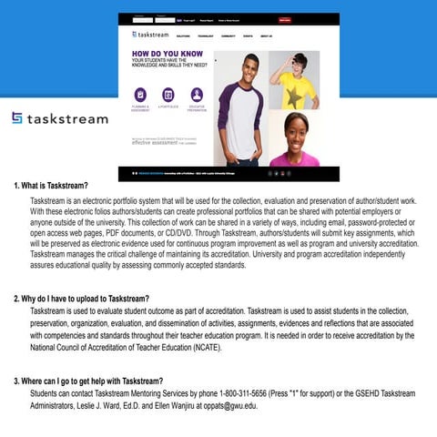 Taskstream | PPTX