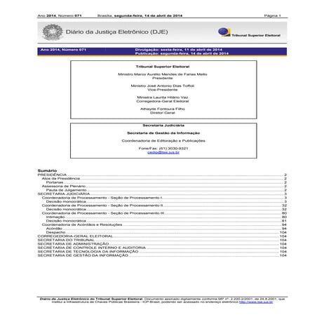 Tse recurso especial negado-eleições 2012-paracuru