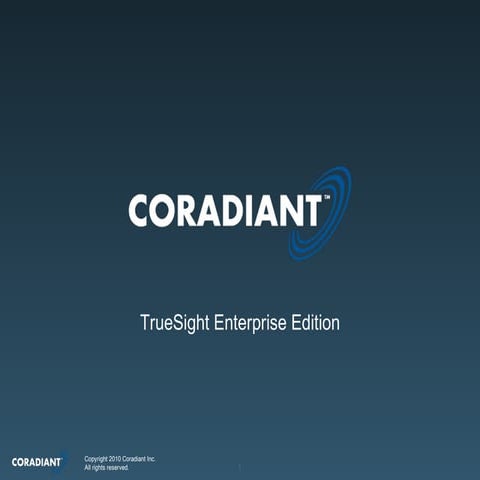 TrueSight Enterprise Edition