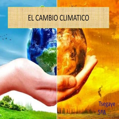 Cambio climático - Tsegaye