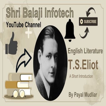 T.S. Eliot (English Literature