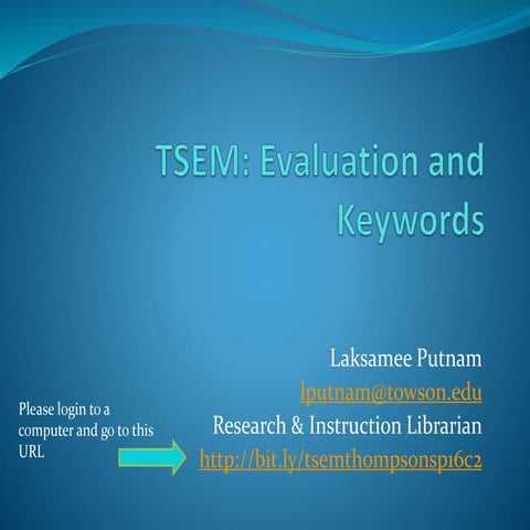 Tsem Spring 2016 Thompson class 2