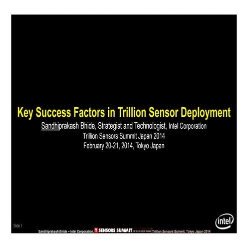 T sensor tokyo japan-panel discussion- sandhi bhide-feb21, 2014