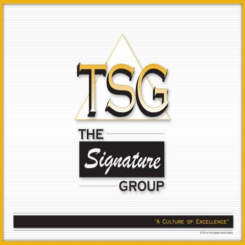 Tsg Managed Support Offering - Signature Care Overview