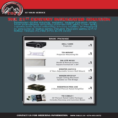 TSI 21st Century Integrated Solution