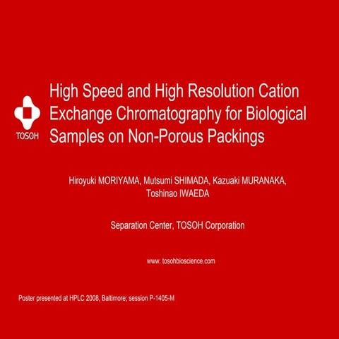 TSKgel SW columns for mAb separation | PDF