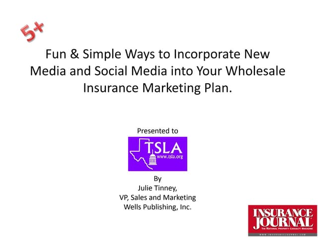 Fun & Simple Ways to Incorporate New Media and Social Media into Your Wholesa...