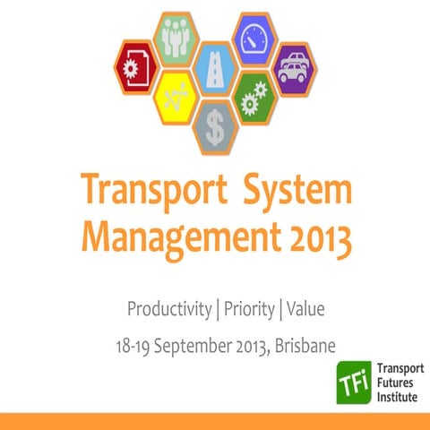 Transport System Management 2013