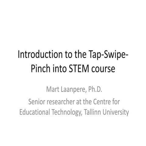 TSP STEM introduction
