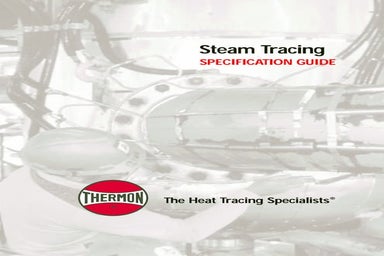 Manual de dimensionamento de Traço a Vapor | PDF
