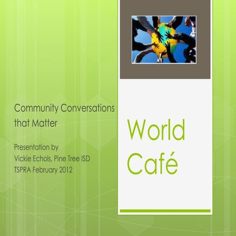 The World Cafe | PPTX