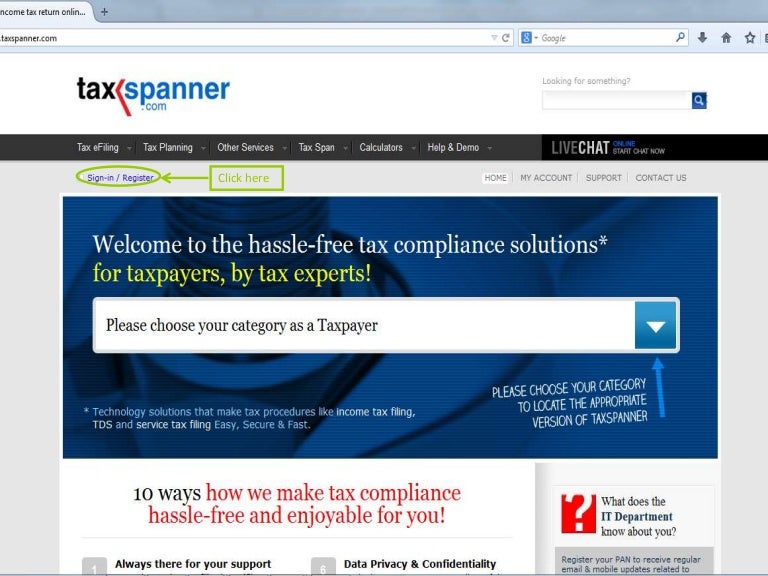 How to file a Revised Return