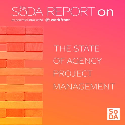 The SoDA Report On... The State of Agency Project Management
