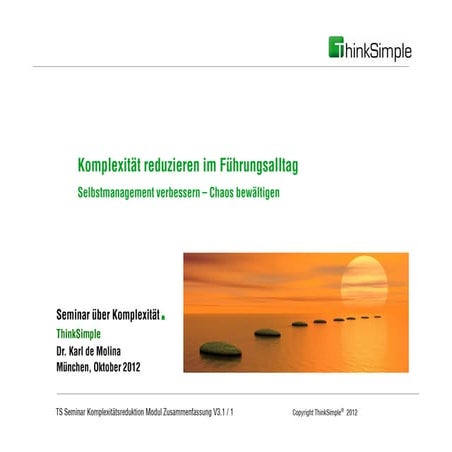 TS seminar komplexitätsreduktion zusammenfassung v3.1