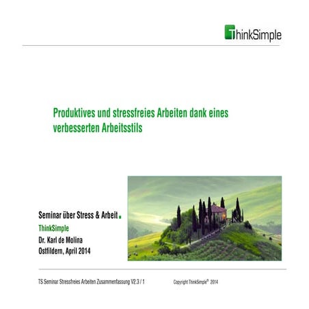 TS seminar stressfreies arbeiten zusammenfassung v2.3