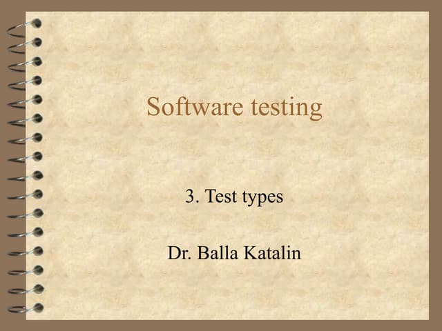 Testing