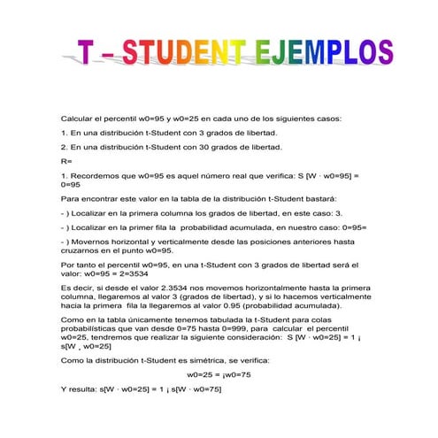 T student 5 ejemplos beeto | DOC