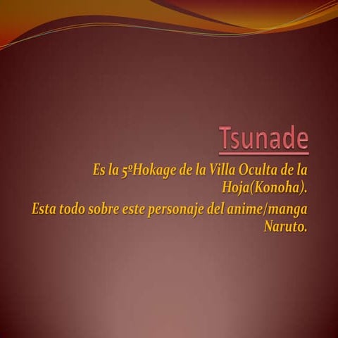 Tsunade