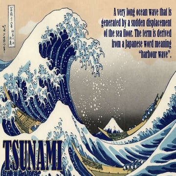 Tsunami - Sendai Earthquake