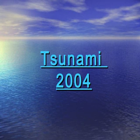 Tsunami