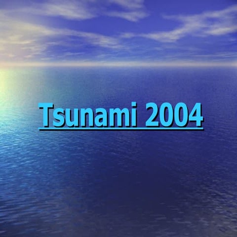 Tsunami 2004