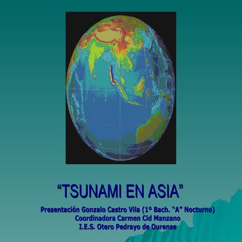 Tsunami en Asia