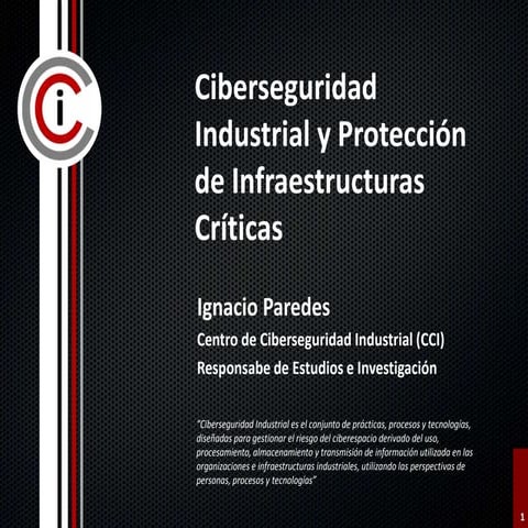 ¡Tsunami! ¿Vas a quedarte mirando la ola?: Panorama Actual de Ciberseguridad ...