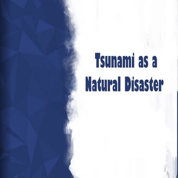 Overview Tsunami as a Natural Disaster.pptx