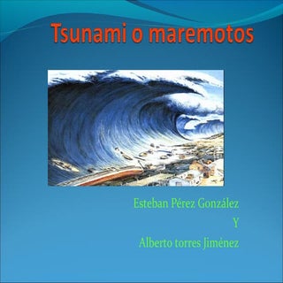 Tsunami o maremotos