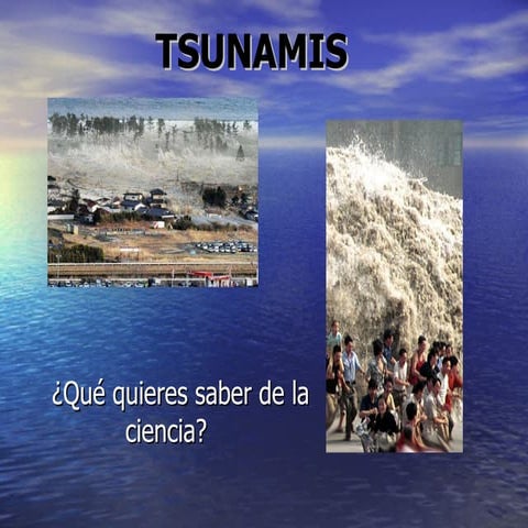Tsunamis