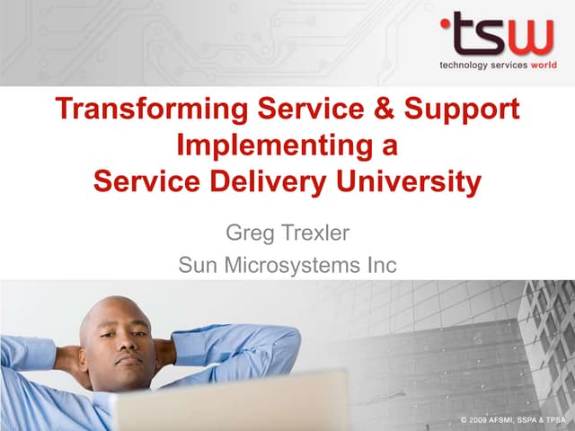 Transforming Service & Support - Im...