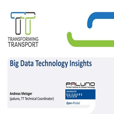 Big Data Technology Insights