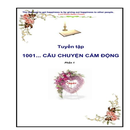 Tuyển tập 1001 câu chuyện cảm động phần 1 [truongvannam.com]