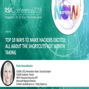 Top 10 Ways To Make Hackers Excited: All About The Shortcuts Not Worth Taking