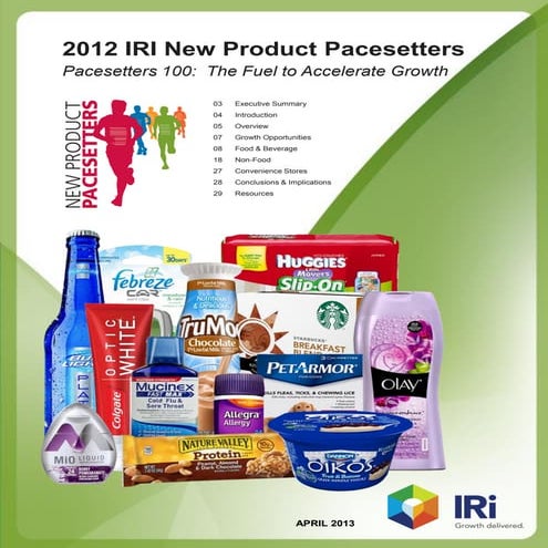 IRI New Product Pacesetters 2013