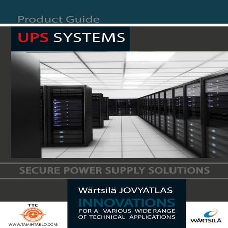UPS SYSTEMS TAMIN TABLO JOVIATLAS General Catalouge | PDF