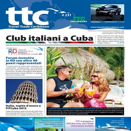 TTC TTG Incontri 2014